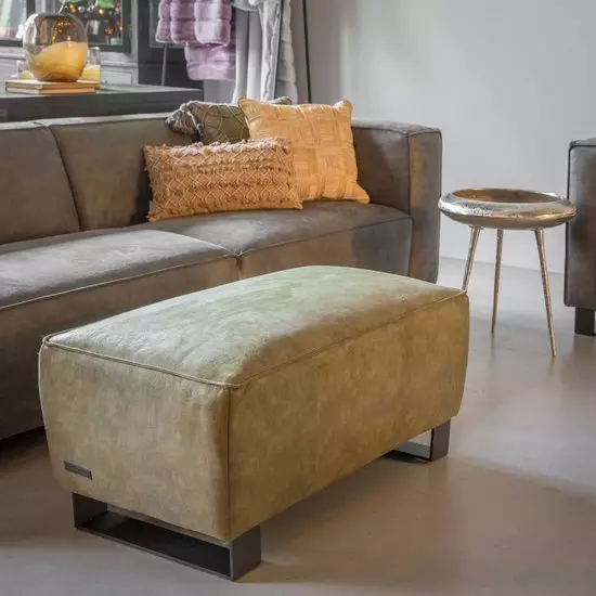 Bijzettafel Brisbane Zilver 55 cm – Stijlvolle Tafeltje voor Woonkamer en Slaapkamer - Afbeelding 2