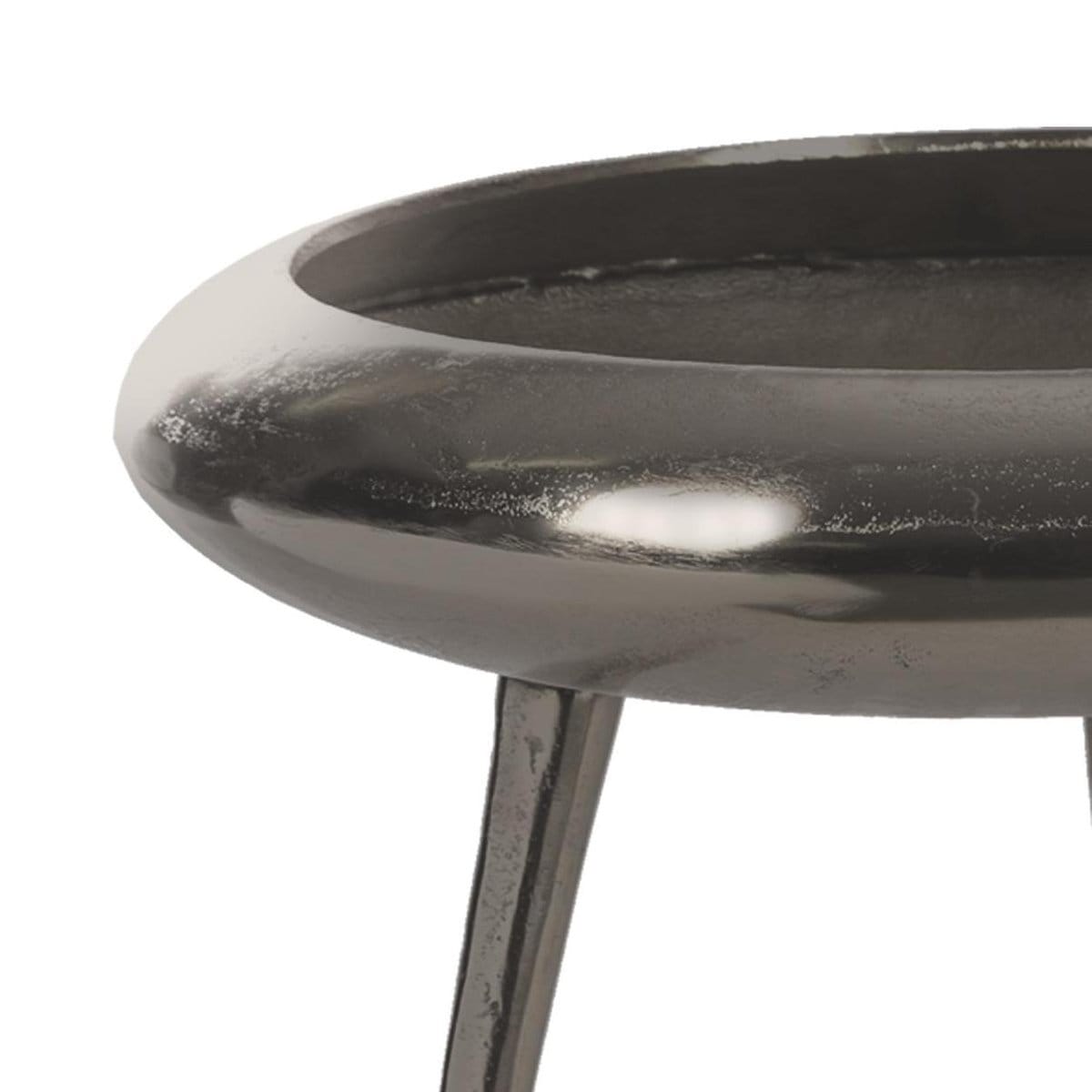 Bijzettafel Brisbane Bruin 55 cm | Stijlvolle ronde tafel voor woonkamer en slaapkamer - Afbeelding 2