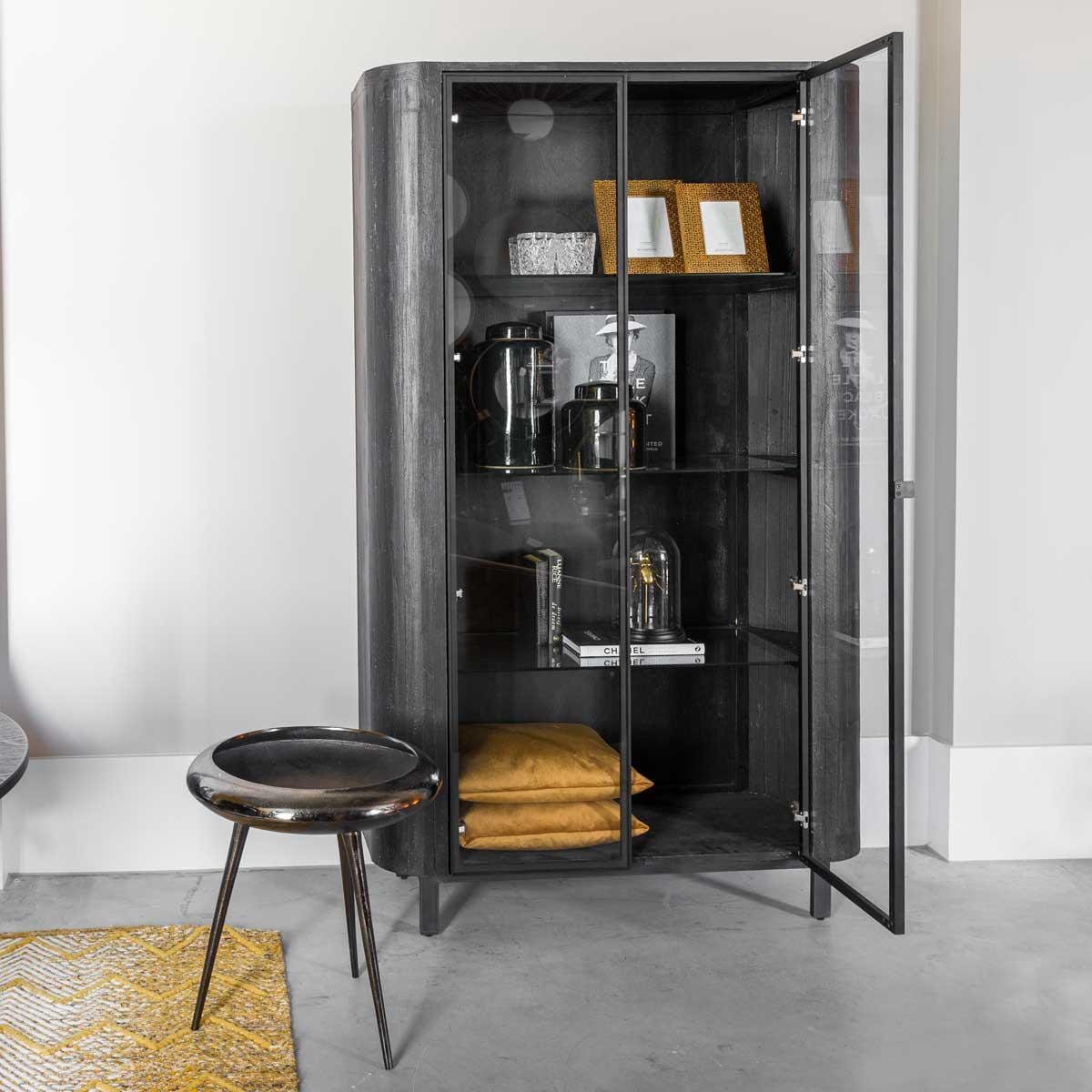 Bijzettafel Brisbane Bruin 55 cm | Stijlvolle ronde tafel voor woonkamer en slaapkamer - Afbeelding 5