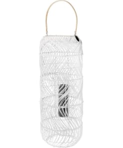 Boheemse Lantaarn Wit 81 cm – Sfeervolle Decoratieve Lantaarn