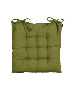 Como Stoelkussen Groen 46x46x7 cm Comfortabel Zitkussen voor Stoelen