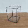 Windlicht van Glas 18x18x24 cm - Stijlvolle Tafellantaarn voor Binnen en Buiten