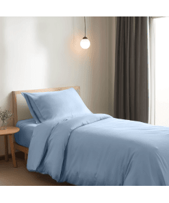 Eenpersoons Beddengoedset Xl - Sky Blue