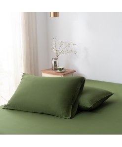 Alternative view of Eenpersoons Beddengoedset Xl - Deep Moss