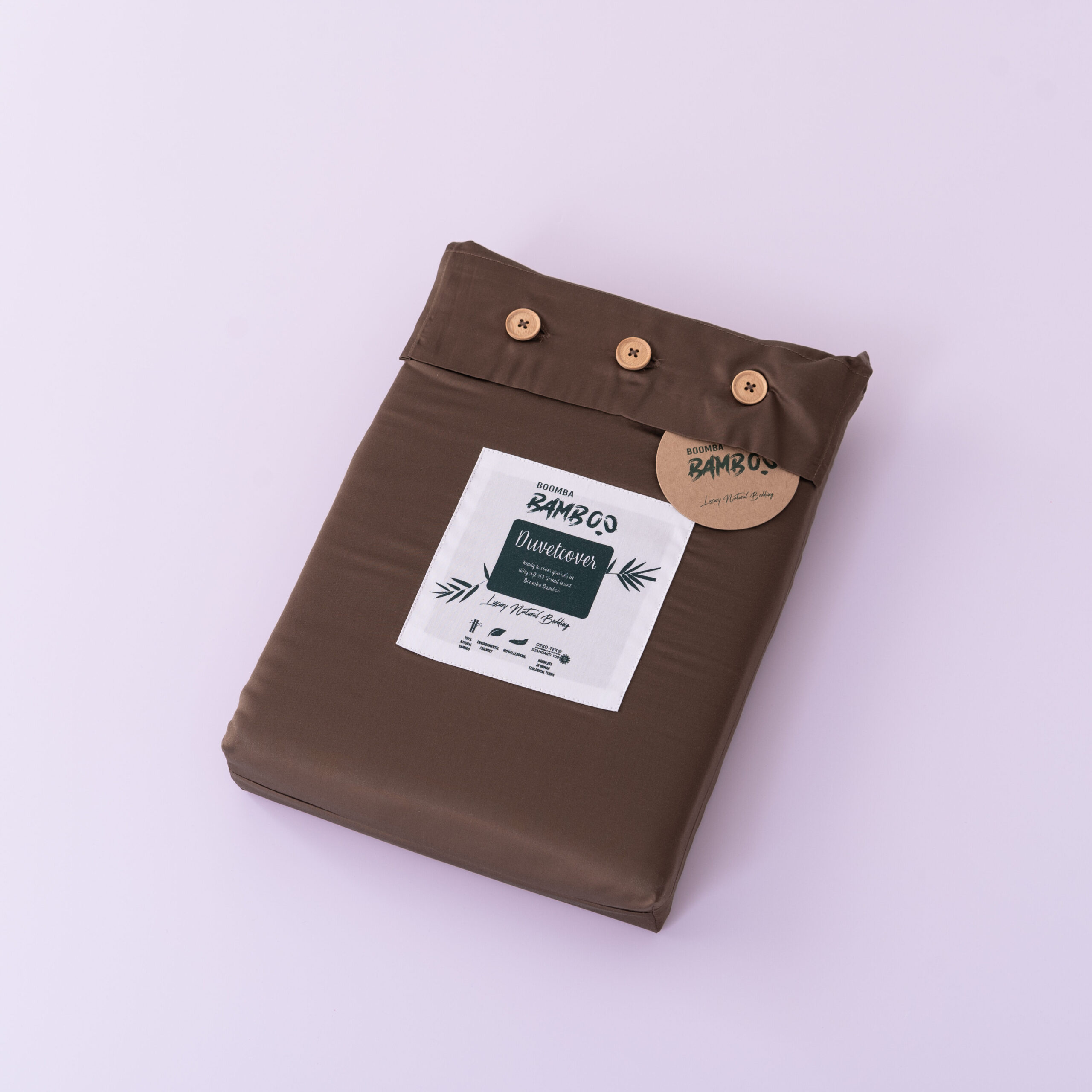 Tweepersoons Beddengoedset L - Coffee Brown - Afbeelding 6