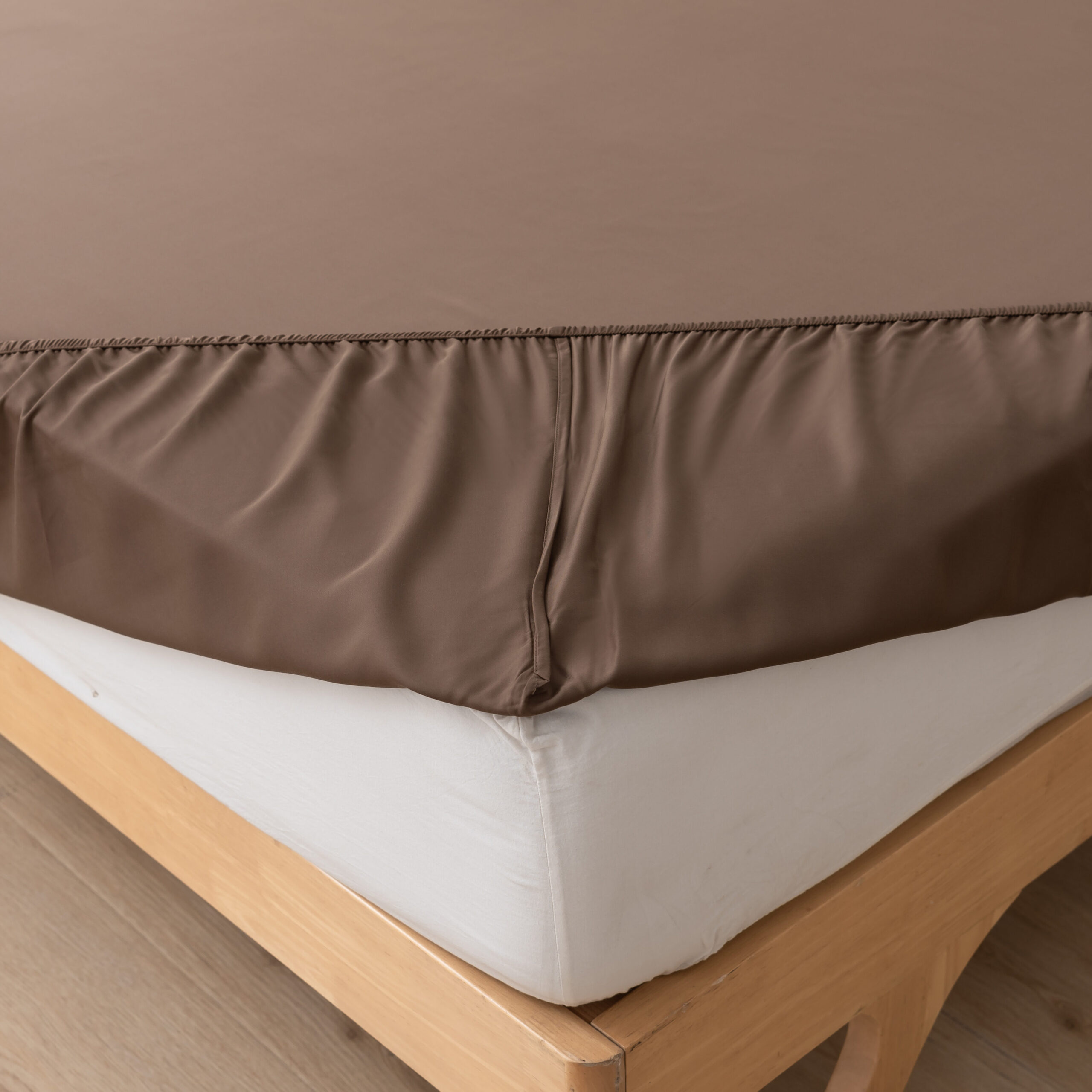 Tweepersoons Beddengoedset L - Coffee Brown - Afbeelding 7
