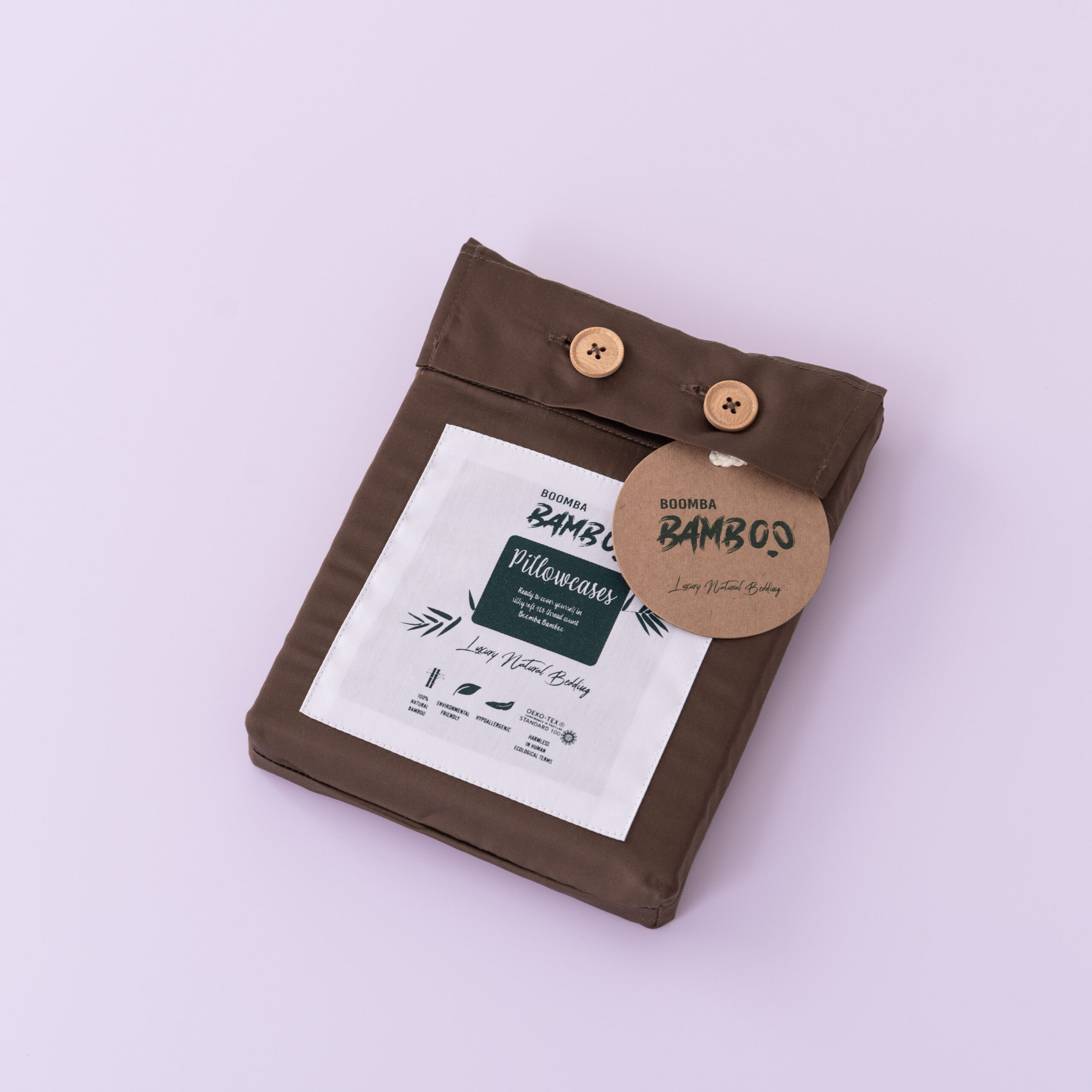 Tweepersoons Beddengoedset Xxl - Coffee Brown - Afbeelding 5