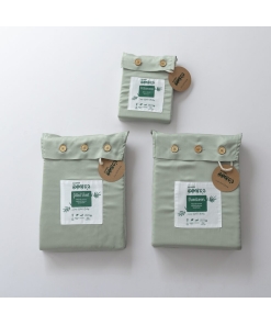 Alternative view of Tweepersoons Beddengoedset Xxl - Sage Green