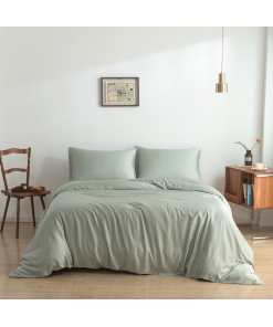 Alternative view of Dekbedovertrek - Sage Green - Premium