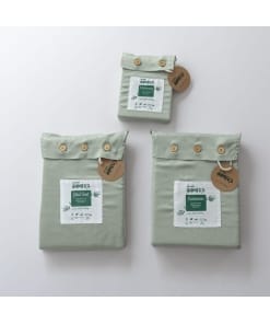 Alternative view of Eenpersoons Beddengoedset Xl - Sage Green