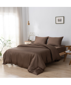 Dekbedovertrek - Coffee Brown - Premium