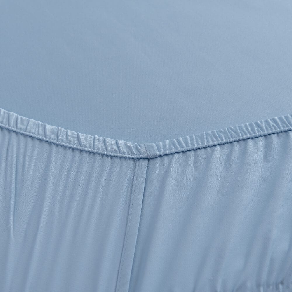 Eenpersoons Beddengoedset Xl - Sky Blue - Afbeelding 5