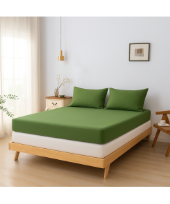 Hoeslaken (Topdekmatras) - Deep Moss - Premium