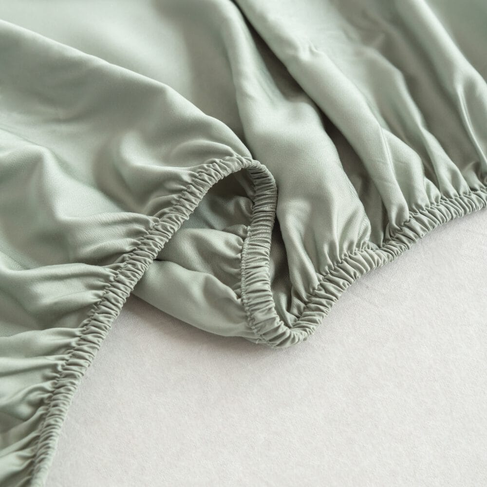 Tweepersoons Beddengoedset M - Sage Green - Afbeelding 5