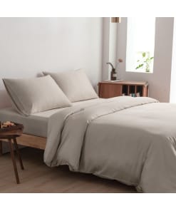 Tweepersoons Beddengoedset M - Soft Taupe