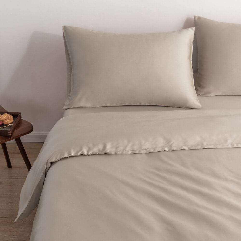 Tweepersoons Beddengoedset M - Soft Taupe - Afbeelding 3