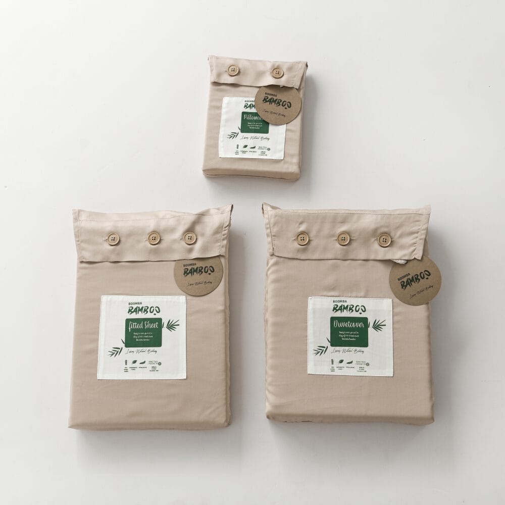 Tweepersoons Beddengoedset L - Soft Taupe - Afbeelding 2